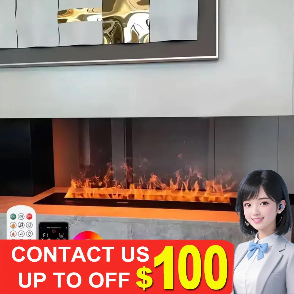 Распыленный камин, 3D украшение с имитацией пламени, камин, увлажнитель воздуха, приложение с дистанционным управлением, домашний водяной паровой камин
Распыленный камин, 3D украшение с имитацией пламени, камин, увлажнитель воздуха, приложение с дистанционным управлением, домашний водяной паровой камин