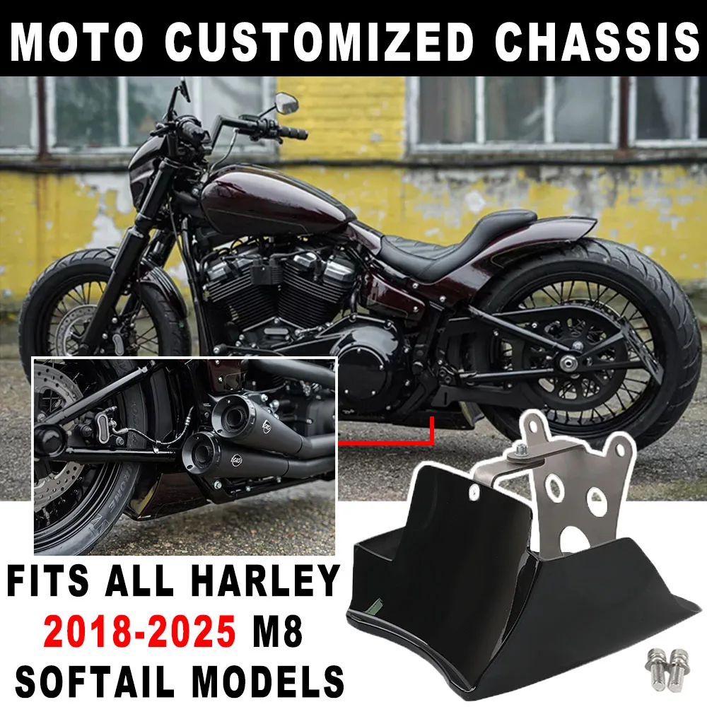 BLACK Soft Tail Street Black Rear Frame Customized FOR HARLEY SOFTAI M8 All 2018-2025 Model NEWMotorcycle Accessory Easy intill
BLACK Soft Tail Street Black Rear Frame Customized FOR HARLEY SOFTAI M8 All 2018-2025 Model NEWMotorcycle Accessory Easy intill