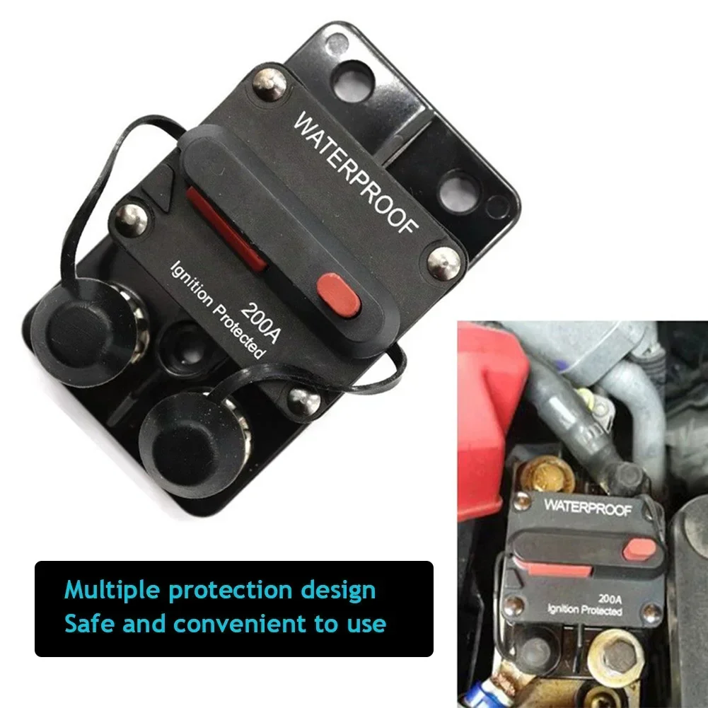 30A 40A 50A 60A 70A 80A 100A 120A 150A 200A 250A 300A AMP Circuit Breaker Fuse Reset 12-48V DC Car Boat Auto Waterproof
30A 40A 50A 60A 70A 80A 100A 120A 150A 200A 250A 300A AMP Circuit Breaker Fuse Reset 12-48V DC Car Boat Auto Waterproof