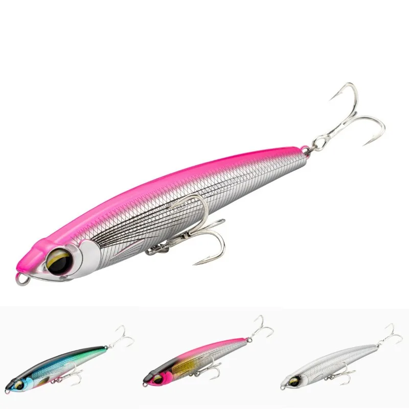 1/4PCS 11CM 58G Artificial Hard Bait Sinking Pencil Fishing Lures Wobbler Stickbait for Sea Tuna GT Fishing Lure carp fishing
1/4PCS 11CM 58G Artificial Hard Bait Sinking Pencil Fishing Lures Wobbler Stickbait for Sea Tuna GT Fishing Lure carp fishing