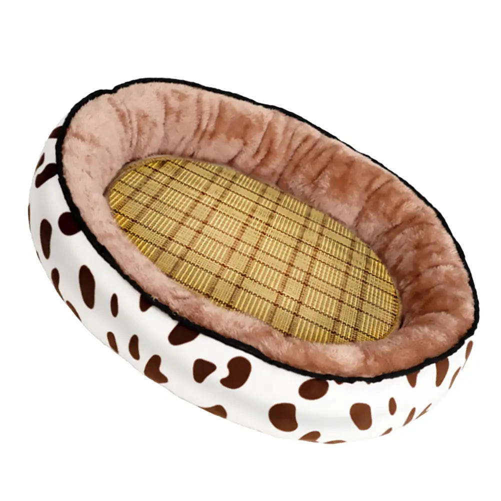Cat Bed Dog Kennel Sleeping Mat Nest Cow Pattern Comfortable Portable Small Dogs Cats Summer Outdoor Travel Mat Size S
Cat Bed Dog Kennel Sleeping Mat Nest Cow Pattern Comfortable Portable Small Dogs Cats Summer Outdoor Travel Mat Size S