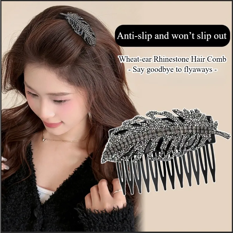 Leaf-shaped hair comb: a versatile, elegant accessory for women – black leaf-shaped hair ornament
Leaf-shaped hair comb: a versatile, elegant accessory for women – black leaf-shaped hair ornament