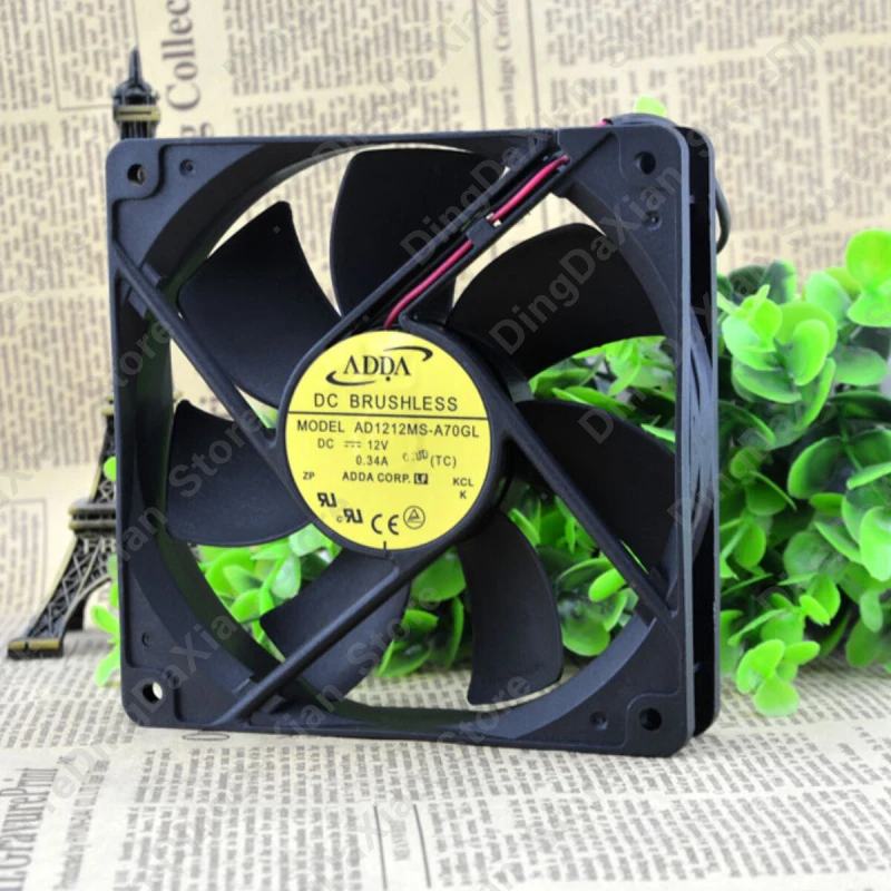 X 1 шт. для ADDA AD1212MS-A70GL | 12В 0.34А | 12 см | Промышленный вентилятор охлаждения
X 1 шт. для ADDA AD1212MS-A70GL | 12В 0.34А | 12 см | Промышленный вентилятор охлаждения