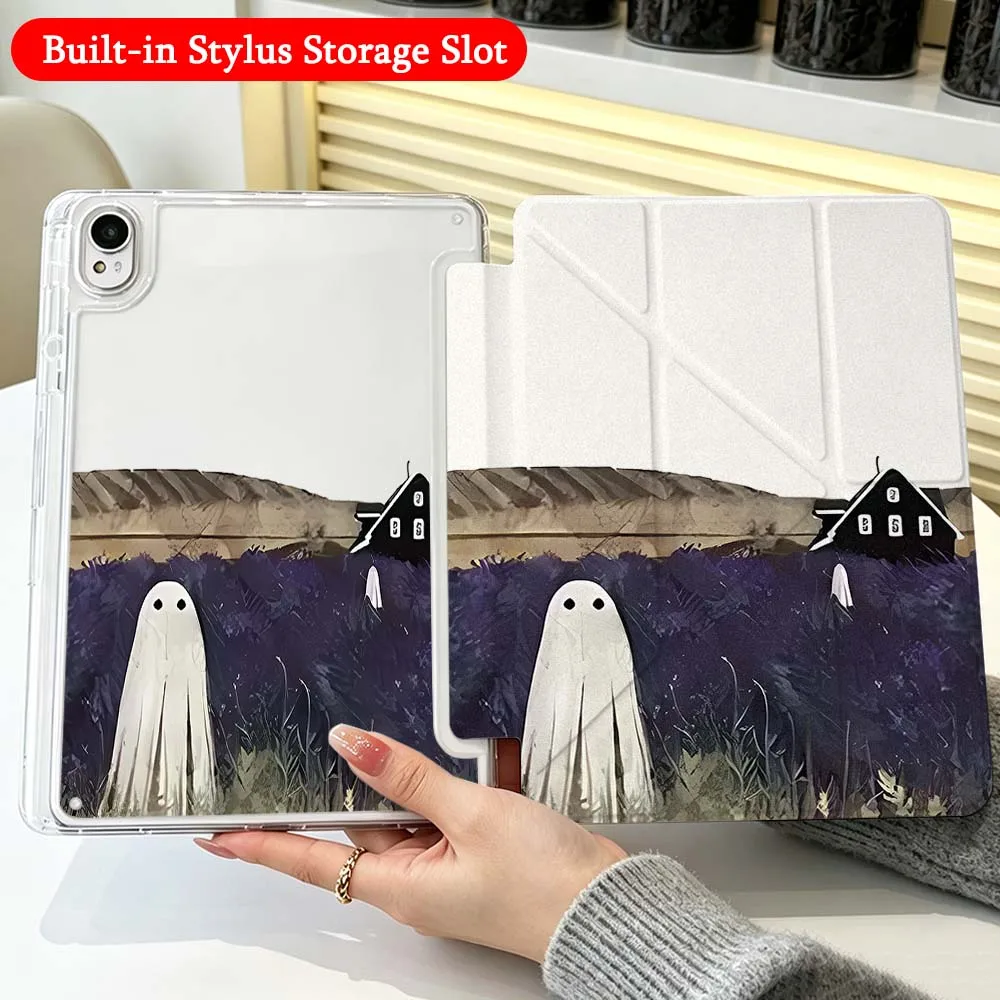 Cartoon Ghost Field House Case For Huawei Honor Matepad Pad X10 X9 GT Pro V9 9 Air SE 12X 11 13.2 11.5s inch Foldable Tablet
Cartoon Ghost Field House Case For Huawei Honor Matepad Pad X10 X9 GT Pro V9 9 Air SE 12X 11 13.2 11.5s inch Foldable Tablet