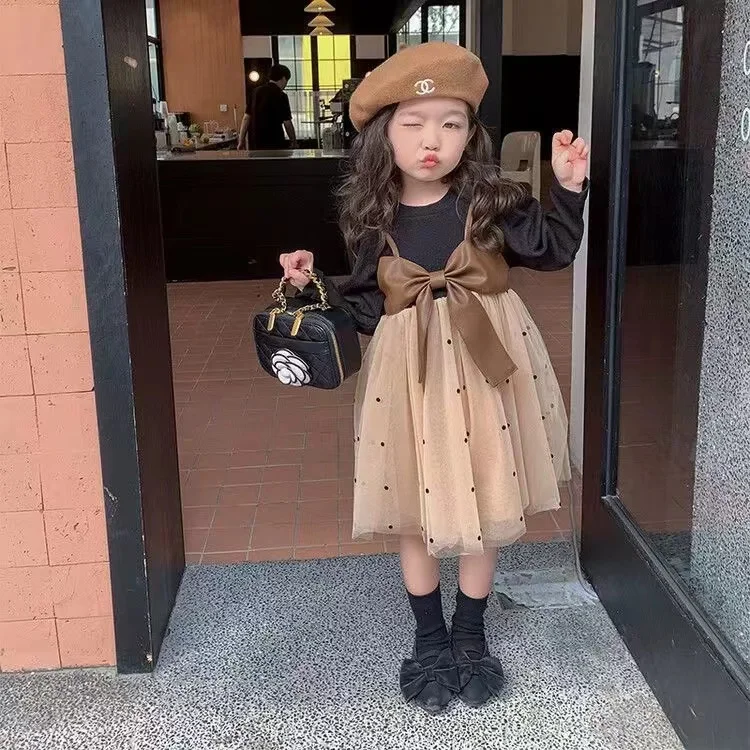 Korean Children'S Clothing Girls Dresses Autumn And Winter New Children'S Long-Sleeved Fashionable Princess Dress
Korean Children'S Clothing Girls Dresses Autumn And Winter New Children'S Long-Sleeved Fashionable Princess Dress