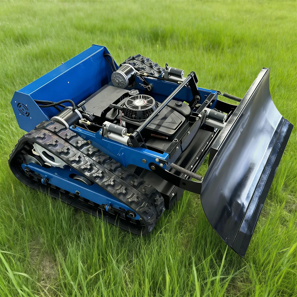 Flexible Crawler Lawn Mower Remote Control Grass Cutter Quiet Operation Steep Slopes Mower Durable Self-Propelled Mower Robot
Flexible Crawler Lawn Mower Remote Control Grass Cutter Quiet Operation Steep Slopes Mower Durable Self-Propelled Mower Robot
