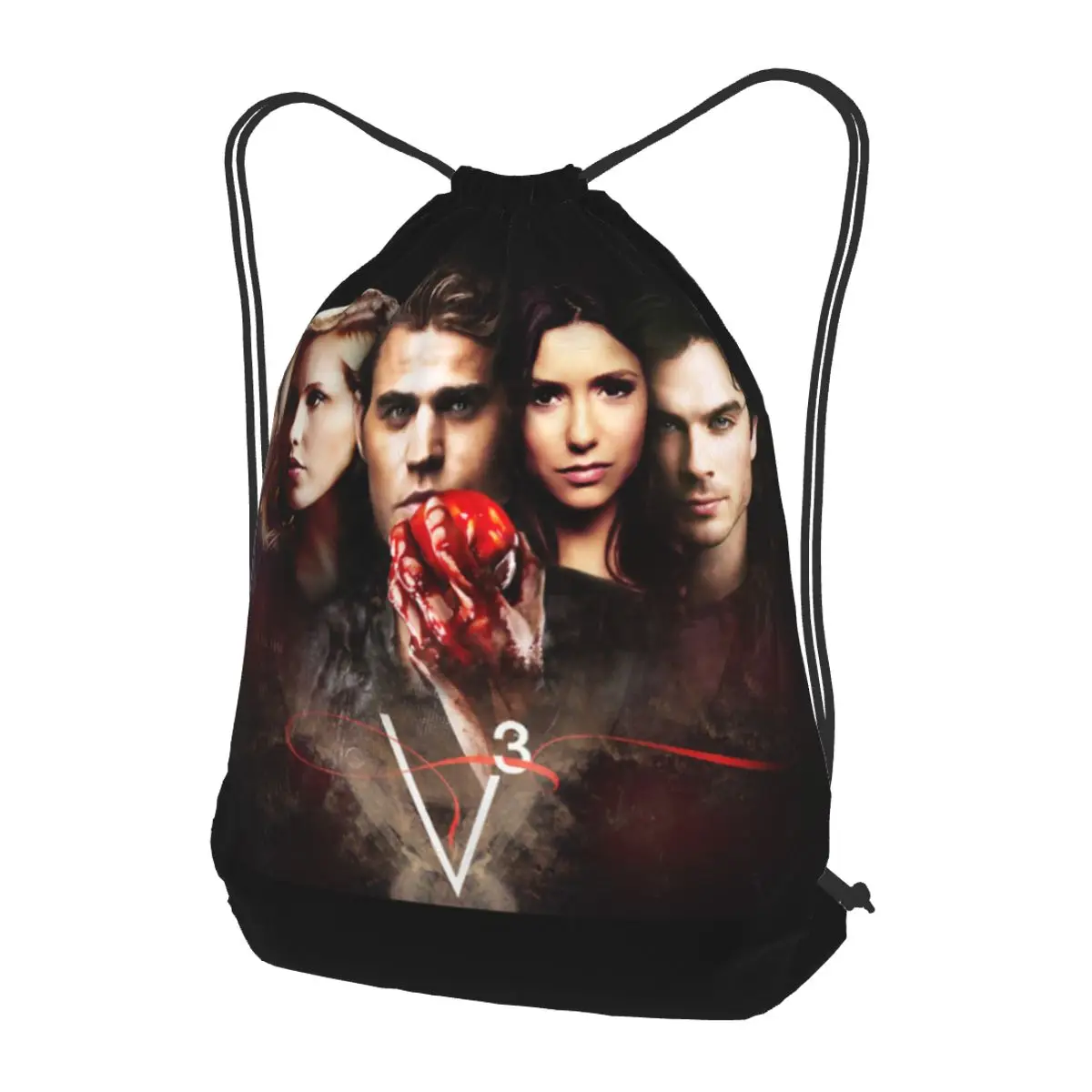 The Vampire Diaries Backpacks Casual Drawstring Bundle Pocket Shoes Bag Book Bags for Travel Students
The Vampire Diaries Backpacks Casual Drawstring Bundle Pocket Shoes Bag Book Bags for Travel Students
