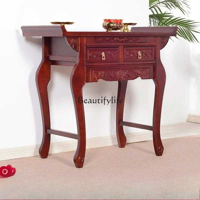 LXIncense table Buddhist platform for household use New Chinese style Solid wood modern nave Buddhist shrine Shrine cabinet
LXIncense table Buddhist platform for household use New Chinese style Solid wood modern nave Buddhist shrine Shrine cabinet