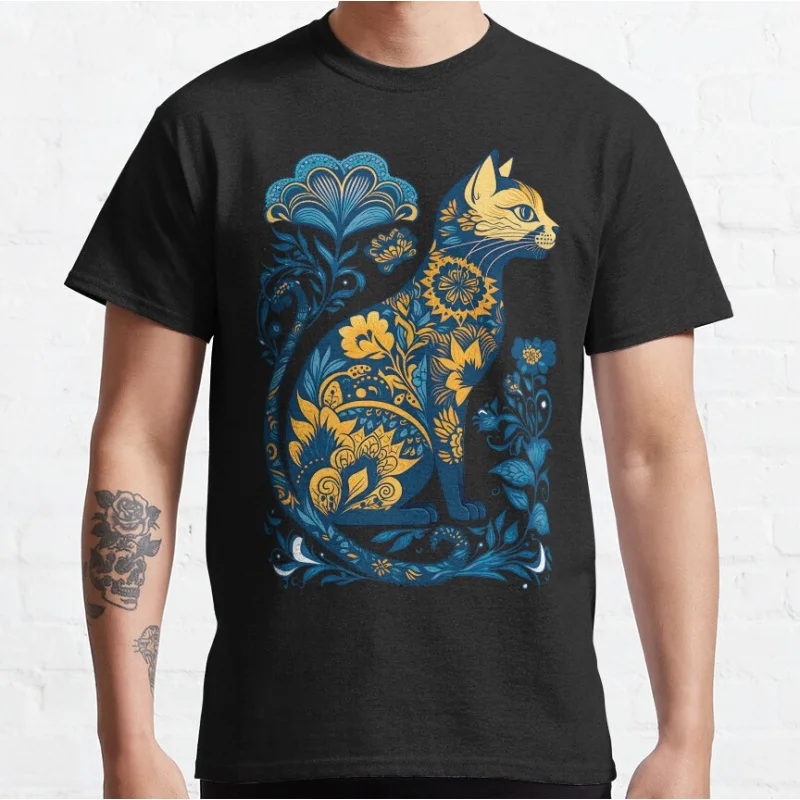 Retro Ukraine Cat Floral Vintage Ukrainian Flag & Vyshyvanka Short-sleeve crewneck T-shirt for men Large size Adult Tops S-6xl
Retro Ukraine Cat Floral Vintage Ukrainian Flag & Vyshyvanka Short-sleeve crewneck T-shirt for men Large size Adult Tops S-6xl