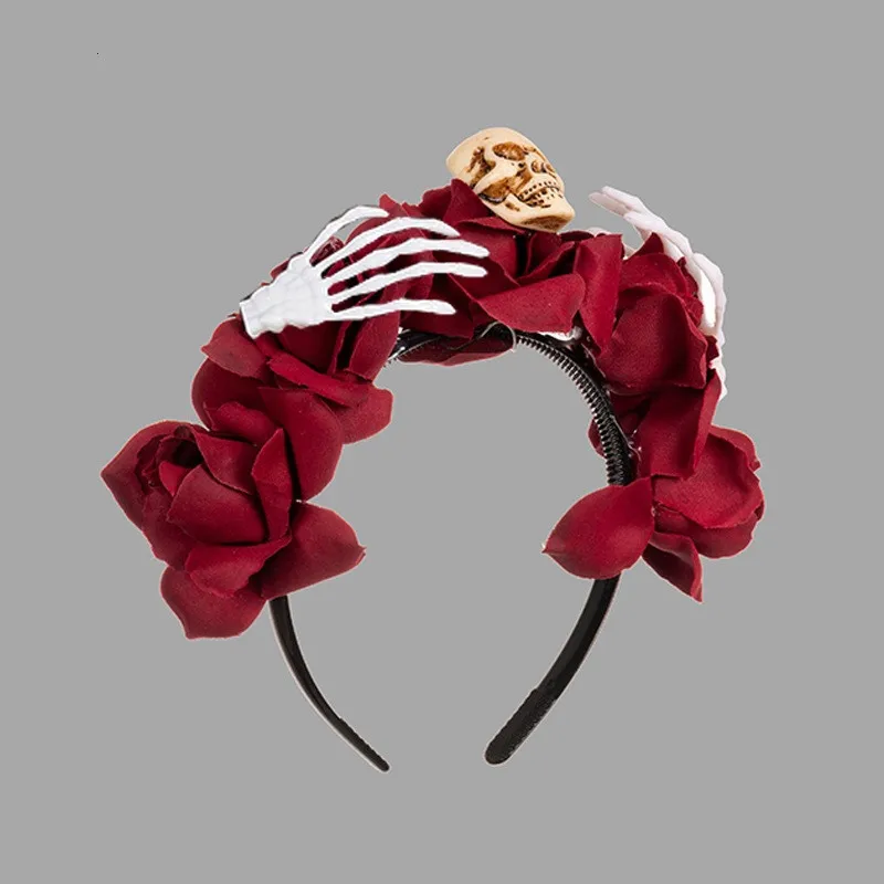 Feminina Headwrap For Halloween Christmas Party Nigh Club Hair Accesories Red Black Skull Imitation Flower Peal Novelty European
Feminina Headwrap For Halloween Christmas Party Nigh Club Hair Accesories Red Black Skull Imitation Flower Peal Novelty European