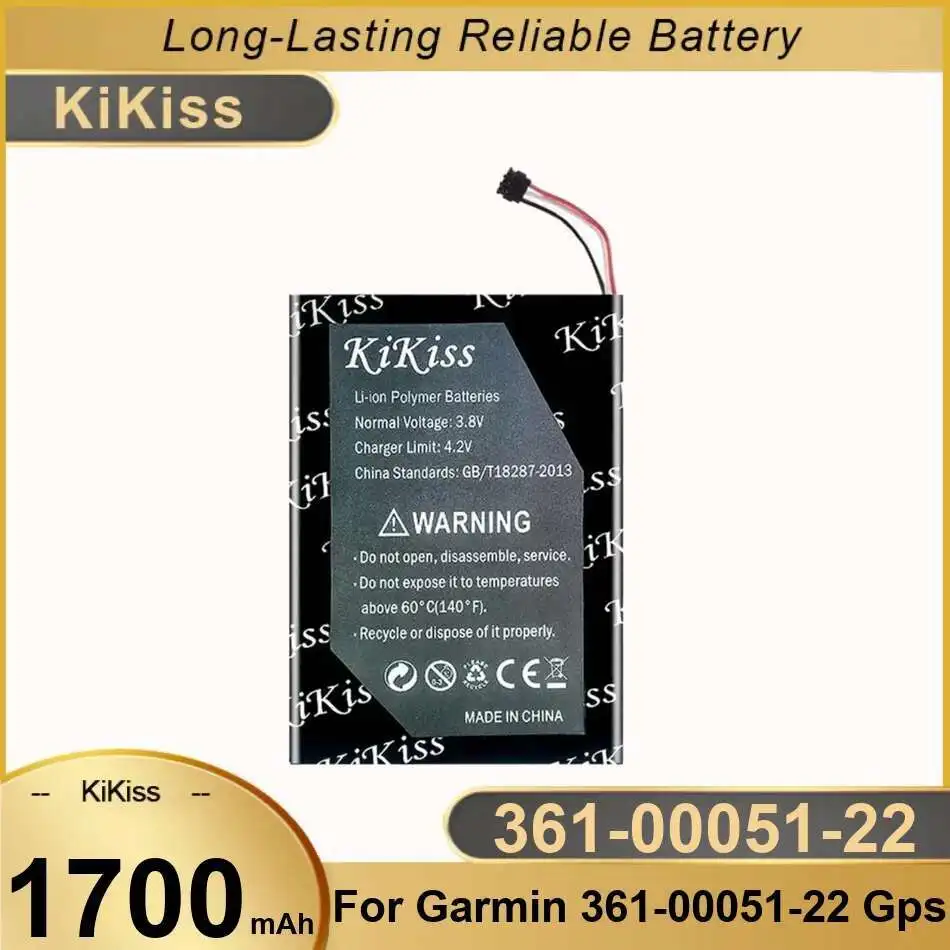 High Capacity Long-Lasting Gps Navigation Battery For Garmin 361-00051-22 1700Mah
High Capacity Long-Lasting Gps Navigation Battery For Garmin 361-00051-22 1700Mah