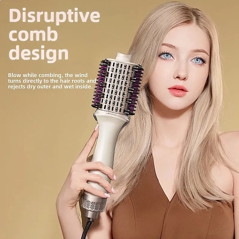 Three-In-One Automatic Hot Air Comb Straight Curling Hair Dryer Salon Tool
Three-In-One Automatic Hot Air Comb Straight Curling Hair Dryer Salon Tool