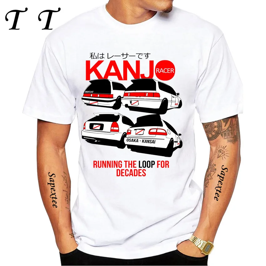 Kanjo Racer Civic Classic T-Shirt New Summer Men Short Sleeve Retro Drift King Car TShirts Boy Casual White Tees
Kanjo Racer Civic Classic T-Shirt New Summer Men Short Sleeve Retro Drift King Car TShirts Boy Casual White Tees