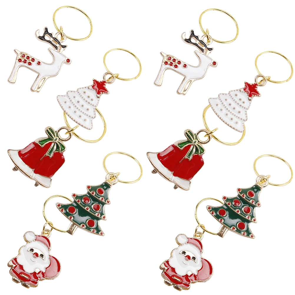 10 Pcs Christmas Santa Claus Hair Charms Hair Rings Braids Dreadlocks Decorative Accessories Jewelry Reindeer Tree
10 Pcs Christmas Santa Claus Hair Charms Hair Rings Braids Dreadlocks Decorative Accessories Jewelry Reindeer Tree