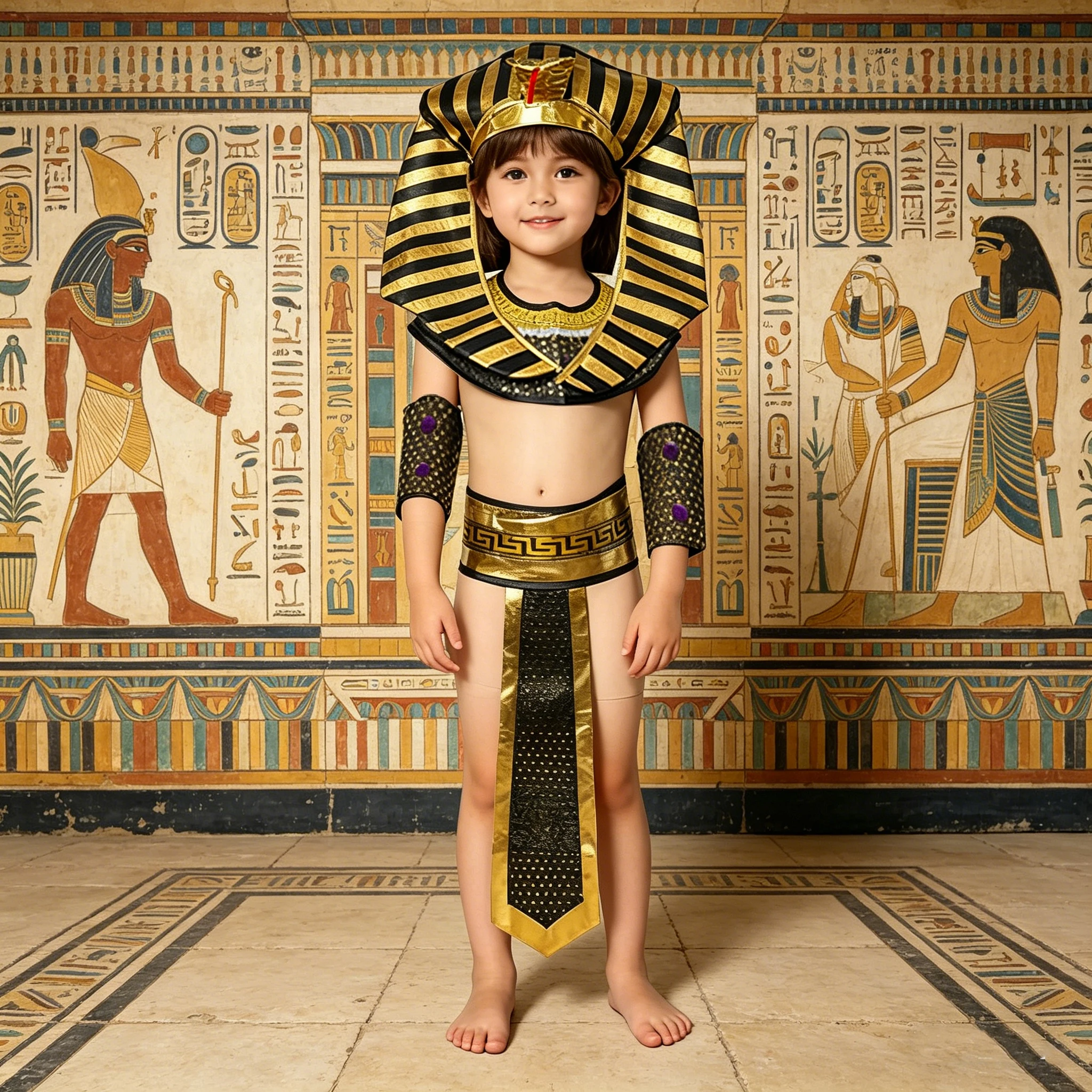 Carnival Kids Boys Cosplay Egypt Pharaoh Accessories Costume Hat Scarf Belt Wrist Guard Holiday Party Performance Props Dress Up
Carnival Kids Boys Cosplay Egypt Pharaoh Accessories Costume Hat Scarf Belt Wrist Guard Holiday Party Performance Props Dress Up