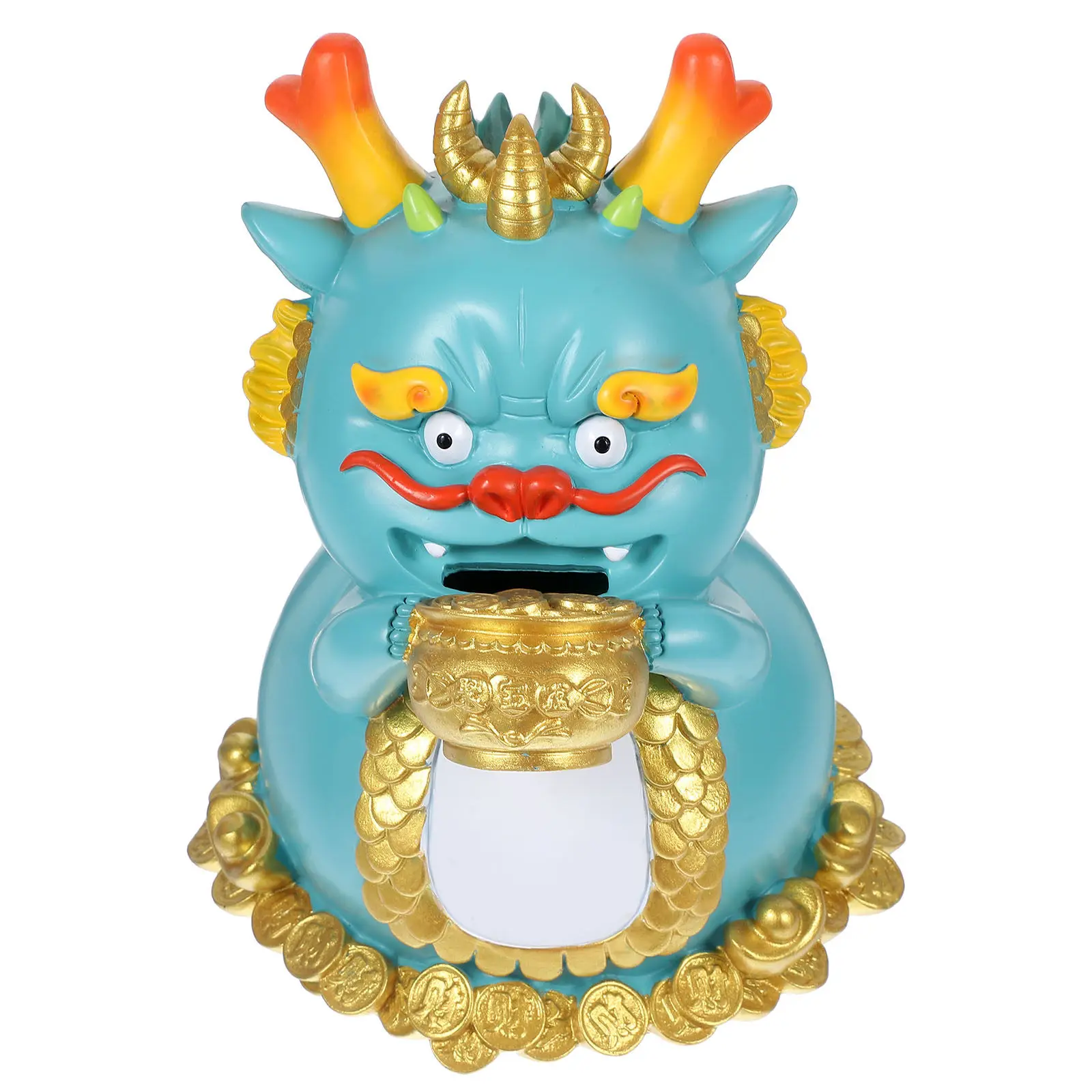 Dragon Shaped Money Storage Box Chinese New Year Piggy Bank Strong Wear Resistance Practical Texture Desktop Decor Gift
Dragon Shaped Money Storage Box Chinese New Year Piggy Bank Strong Wear Resistance Practical Texture Desktop Decor Gift