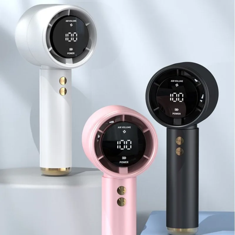 New N68 High-speed Handheld Fan, USB Rechargeable Mini Turbo Fan, Portable Desktop Cooling Fan
New N68 High-speed Handheld Fan, USB Rechargeable Mini Turbo Fan, Portable Desktop Cooling Fan