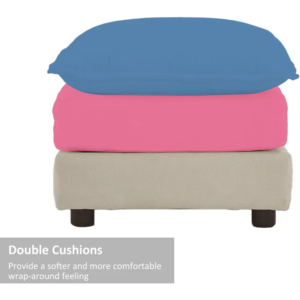 Chenille Fabric Square Ottoman Module Moveable Footrest for Modular Sectional Sofa Living Room Furniture Accessory
Chenille Fabric Square Ottoman Module Moveable Footrest for Modular Sectional Sofa Living Room Furniture Accessory