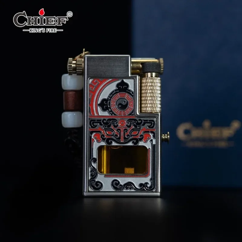 NEWCHIEF Hanging Rope Metal Lifting Arm Side Pulley Ignite Kerosine Lighter Visual Oil Tank Creative Pressing Oil Pump Lighter G
NEWCHIEF Hanging Rope Metal Lifting Arm Side Pulley Ignite Kerosine Lighter Visual Oil Tank Creative Pressing Oil Pump Lighter G