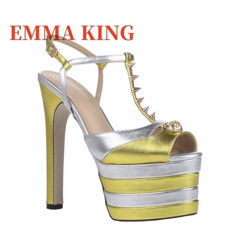 Summer Women Platform Sandals,Super High Heels Pumps,Rivet Peep Toe Party Shoes T-Straps Summer Sandals,Womens Pumps Shoes
Summer Women Platform Sandals,Super High Heels Pumps,Rivet Peep Toe Party Shoes T-Straps Summer Sandals,Womens Pumps Shoes