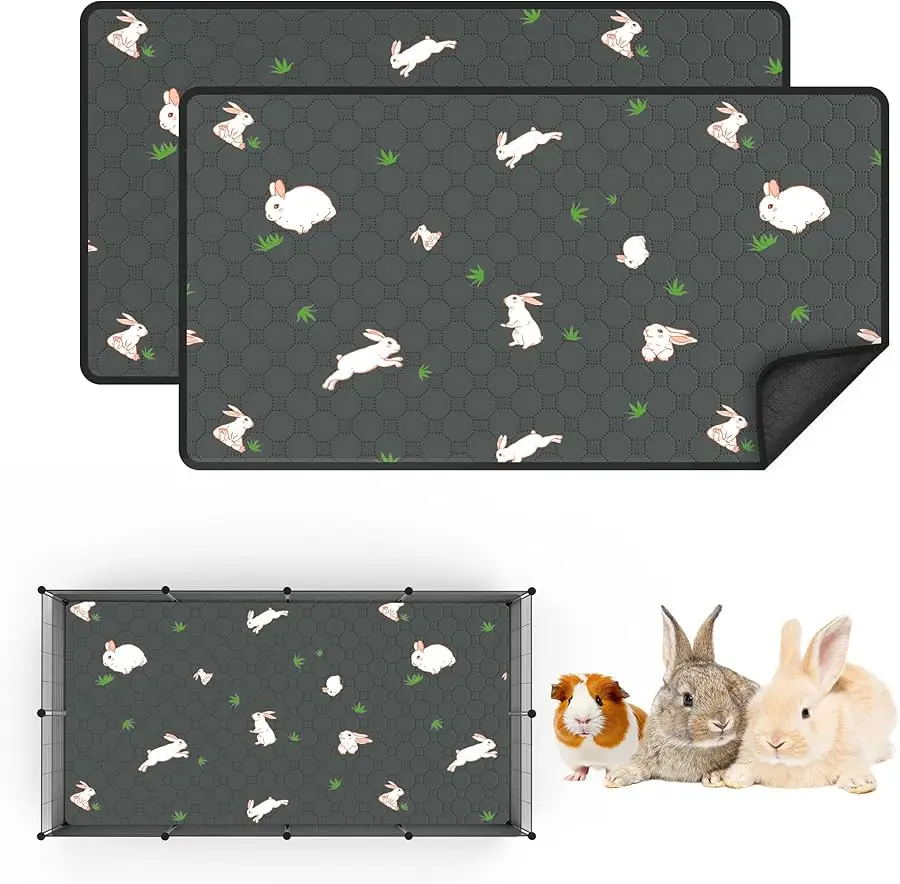 Guinea Pig Cage Liner, Reusable Guinea Pig Bedding Washable Absorbent Pee Pads for Dogs Kitten Rabbit Chinchilla Hamster, Leakpr
Guinea Pig Cage Liner, Reusable Guinea Pig Bedding Washable Absorbent Pee Pads for Dogs Kitten Rabbit Chinchilla Hamster, Leakpr