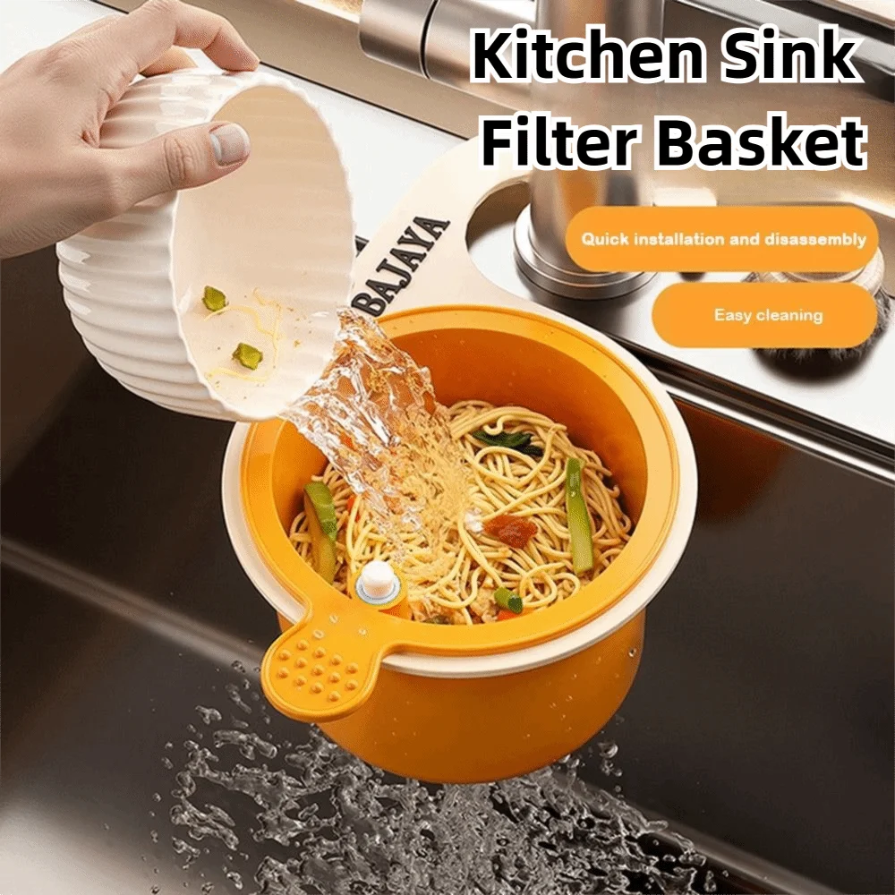 New Push-type Kitchen Sink Filter Basket Separate Anti-leakage Filter Basket Versatile Sink Storage Rack
New Push-type Kitchen Sink Filter Basket Separate Anti-leakage Filter Basket Versatile Sink Storage Rack