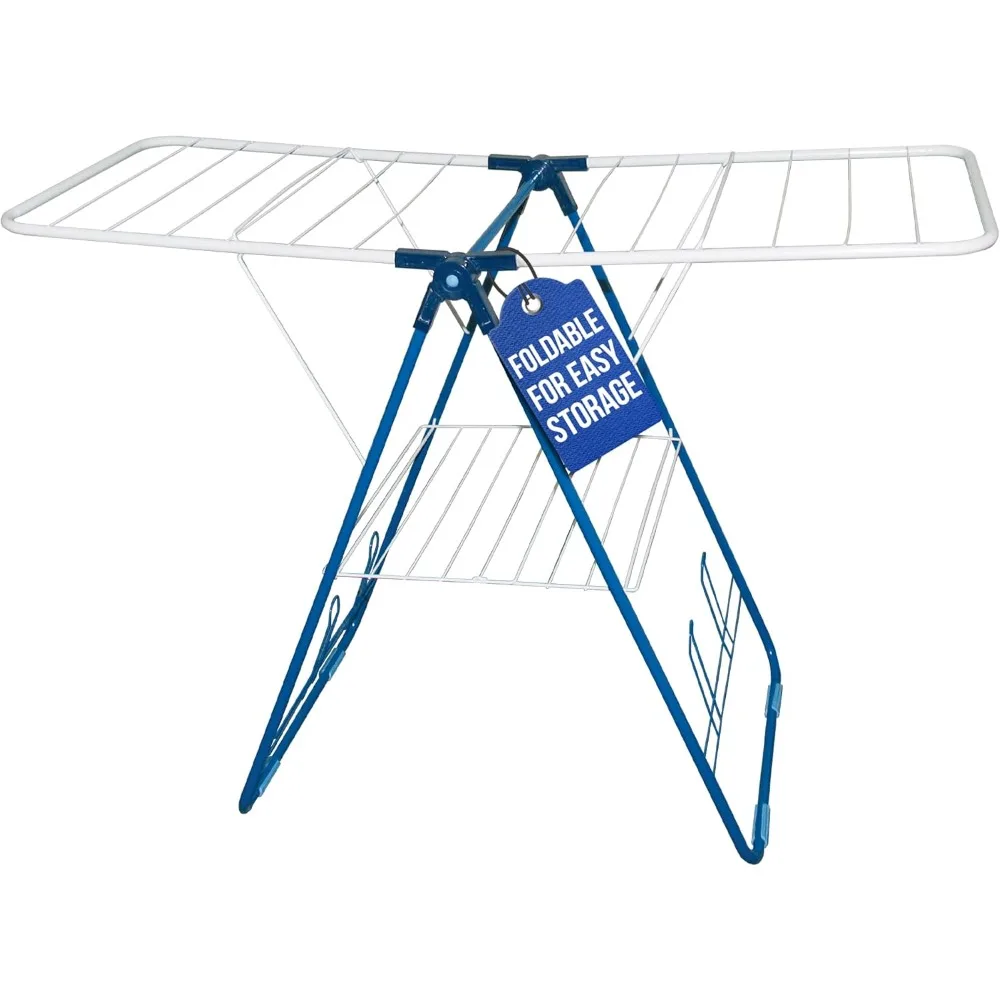 Indoor Clothes Drying Rack Deluxe Y-Shape - Rustproof Laundry Dying Rack with Non-Slip Legs, 4 Arms, Heavy-Duty Tubular Steel
Indoor Clothes Drying Rack Deluxe Y-Shape - Rustproof Laundry Dying Rack with Non-Slip Legs, 4 Arms, Heavy-Duty Tubular Steel