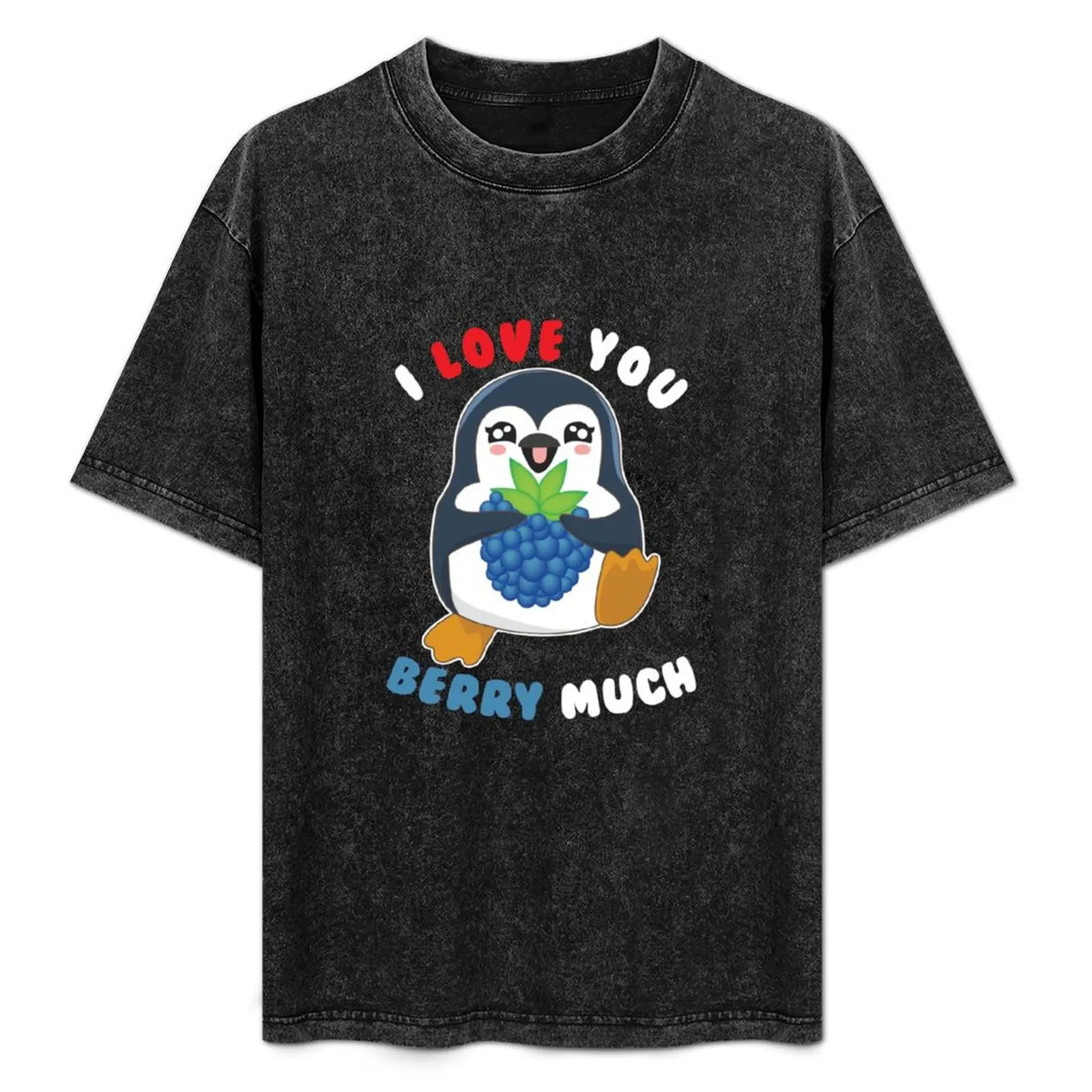 I Love You Berry Much Cute Penguin I Love You Pun T-Shirt Big Size Short Sleeve Casual Top
I Love You Berry Much Cute Penguin I Love You Pun T-Shirt Big Size Short Sleeve Casual Top