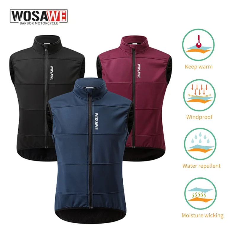 WOSAWE Off Road Vest Waterproof Motocross Jacket Warm Motorcycle Dirt Bike Vest Top Mountain Bike Clothing
WOSAWE Off Road Vest Waterproof Motocross Jacket Warm Motorcycle Dirt Bike Vest Top Mountain Bike Clothing