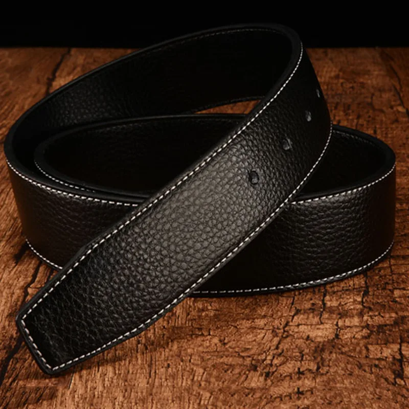 Luxury No Buckle Belt Brand H Men High Quality Male Genuine Real Leather Strap for Jeans Board -letter Belts
Luxury No Buckle Belt Brand H Men High Quality Male Genuine Real Leather Strap for Jeans Board -letter Belts