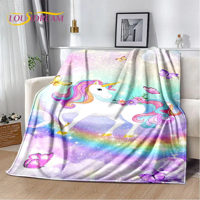 Cartoon Cute Unicorn Soft Plush Blanket,Children's Flannel Blanket Throw Blanket for Living Room Bedroom Bed Sofa Picnic Cover
Cartoon Cute Unicorn Soft Plush Blanket,Children's Flannel Blanket Throw Blanket for Living Room Bedroom Bed Sofa Picnic Cover