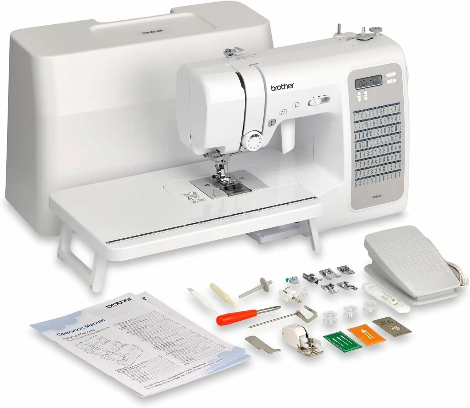 CP100X Computerized Sewing and Quilting Machine
CP100X Computerized Sewing and Quilting Machine