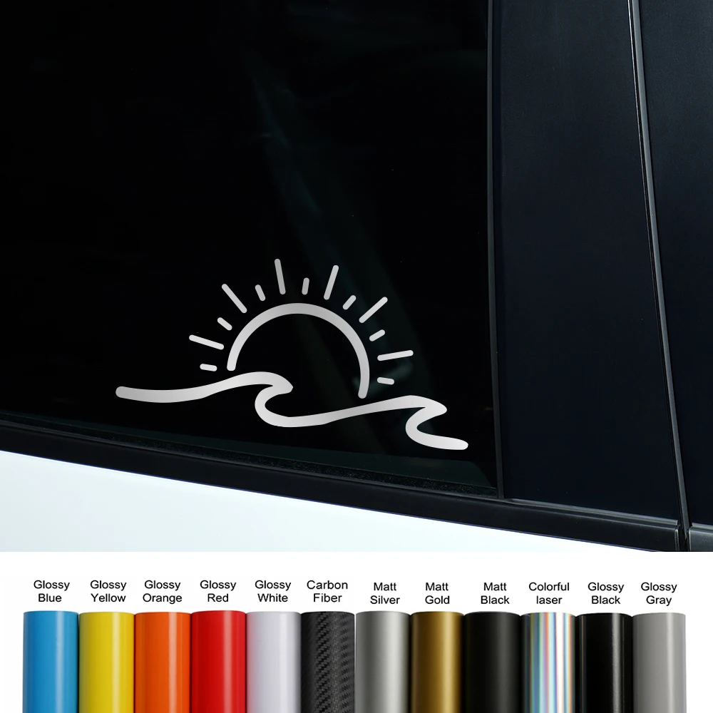 Car Sticker Sunrise and Sunset Pattern Car Sticker Waterproof Decals Creative Auto Body Styling Personalized Decor Accessories
Car Sticker Sunrise and Sunset Pattern Car Sticker Waterproof Decals Creative Auto Body Styling Personalized Decor Accessories
