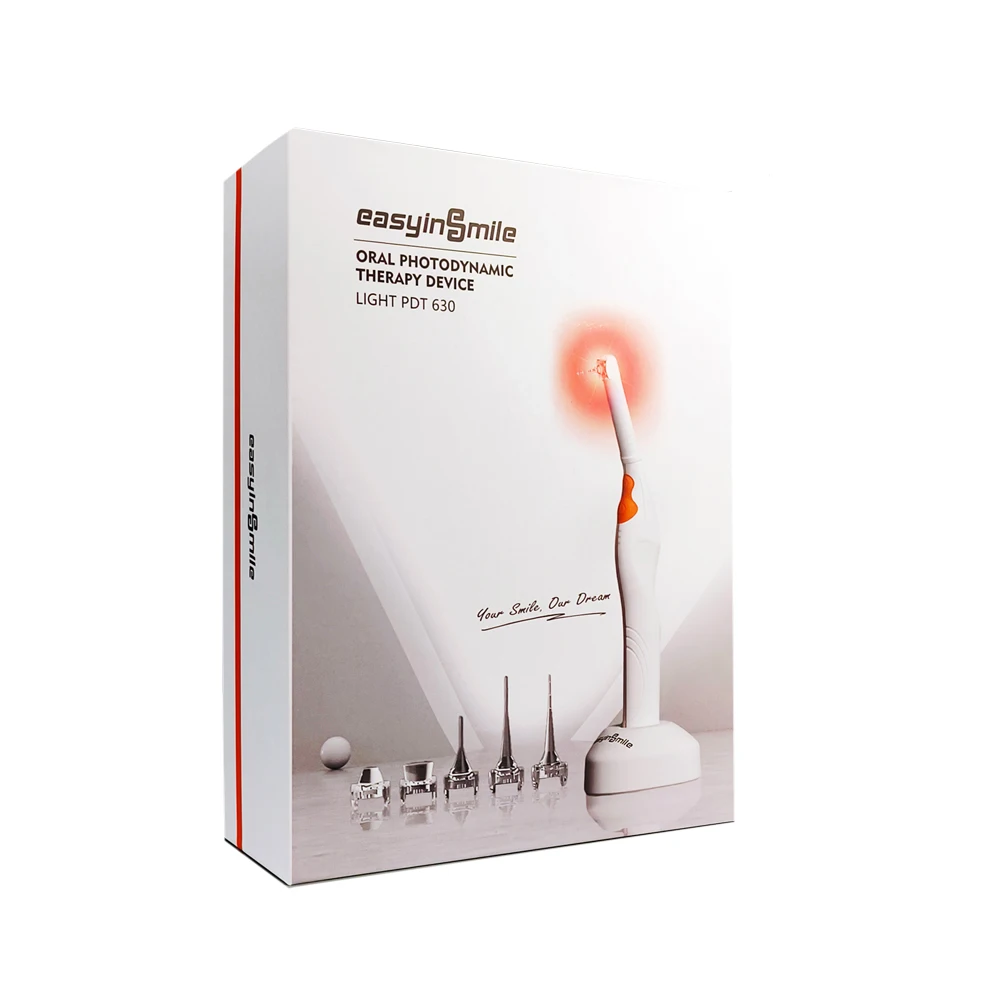 Easyinsmile Oral Photodynamic Laser Dental Therapy Light Device Implant Periodontal Treat Sterilized Anti-Inflammation
Easyinsmile Oral Photodynamic Laser Dental Therapy Light Device Implant Periodontal Treat Sterilized Anti-Inflammation