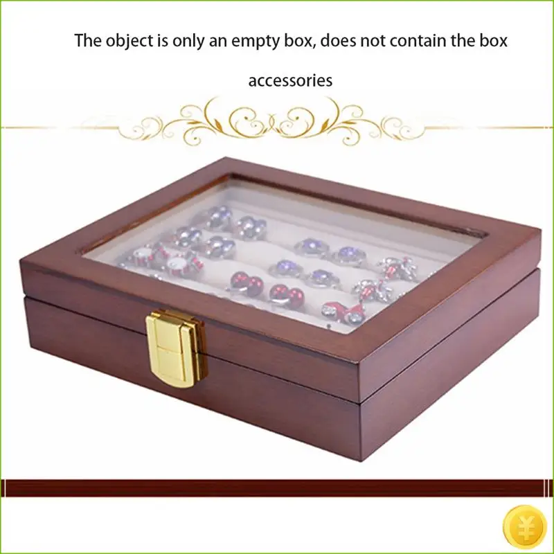 1 Piece Glass Cufflinks Box For Men Painted Wooden Collection Display Box Storage Jewelry Display Box Rings Jewelry Box
1 Piece Glass Cufflinks Box For Men Painted Wooden Collection Display Box Storage Jewelry Display Box Rings Jewelry Box