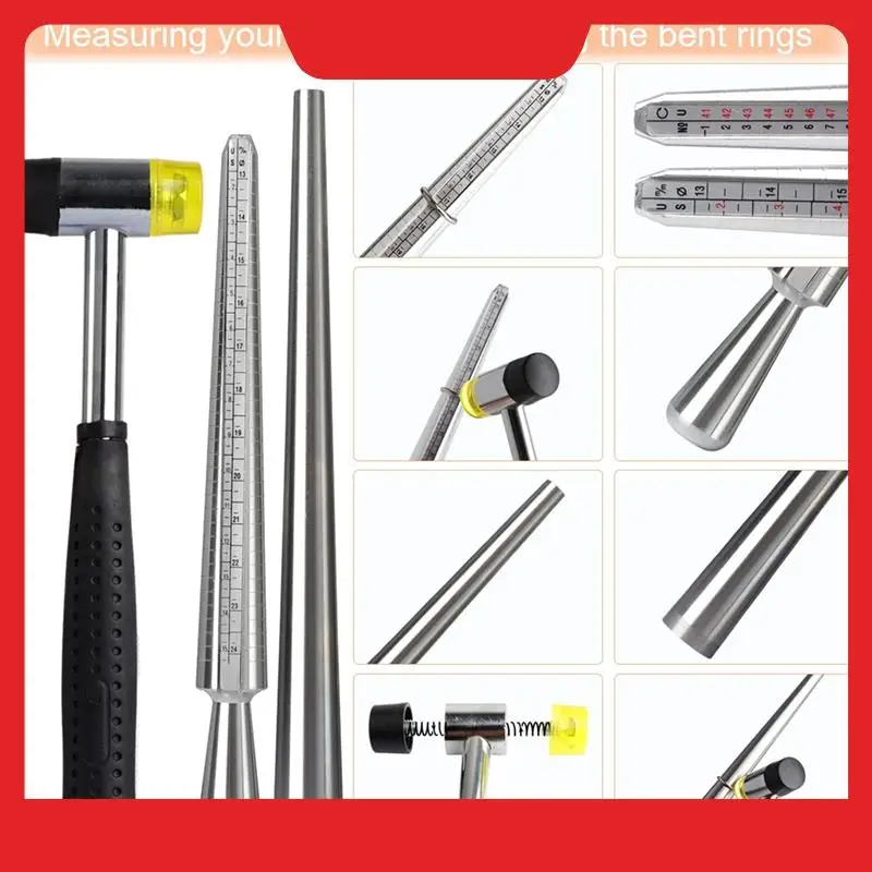 Jewelry Ring Sizer Tools Set Including Ring Mandrel Sizer, Measuring Stick More Tools For Jewelry Making Crafts Easy Install-N38
Jewelry Ring Sizer Tools Set Including Ring Mandrel Sizer, Measuring Stick More Tools For Jewelry Making Crafts Easy Install-N38