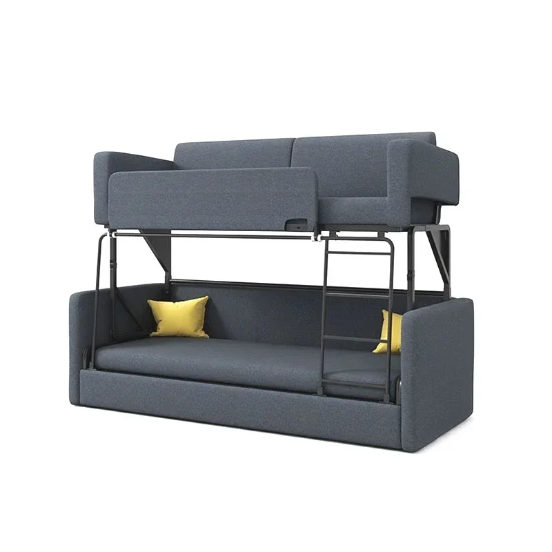 Простой двуспальный складной диван-кровать, двухъярусная кровать
Простой двуспальный складной диван-кровать, двухъярусная кровать