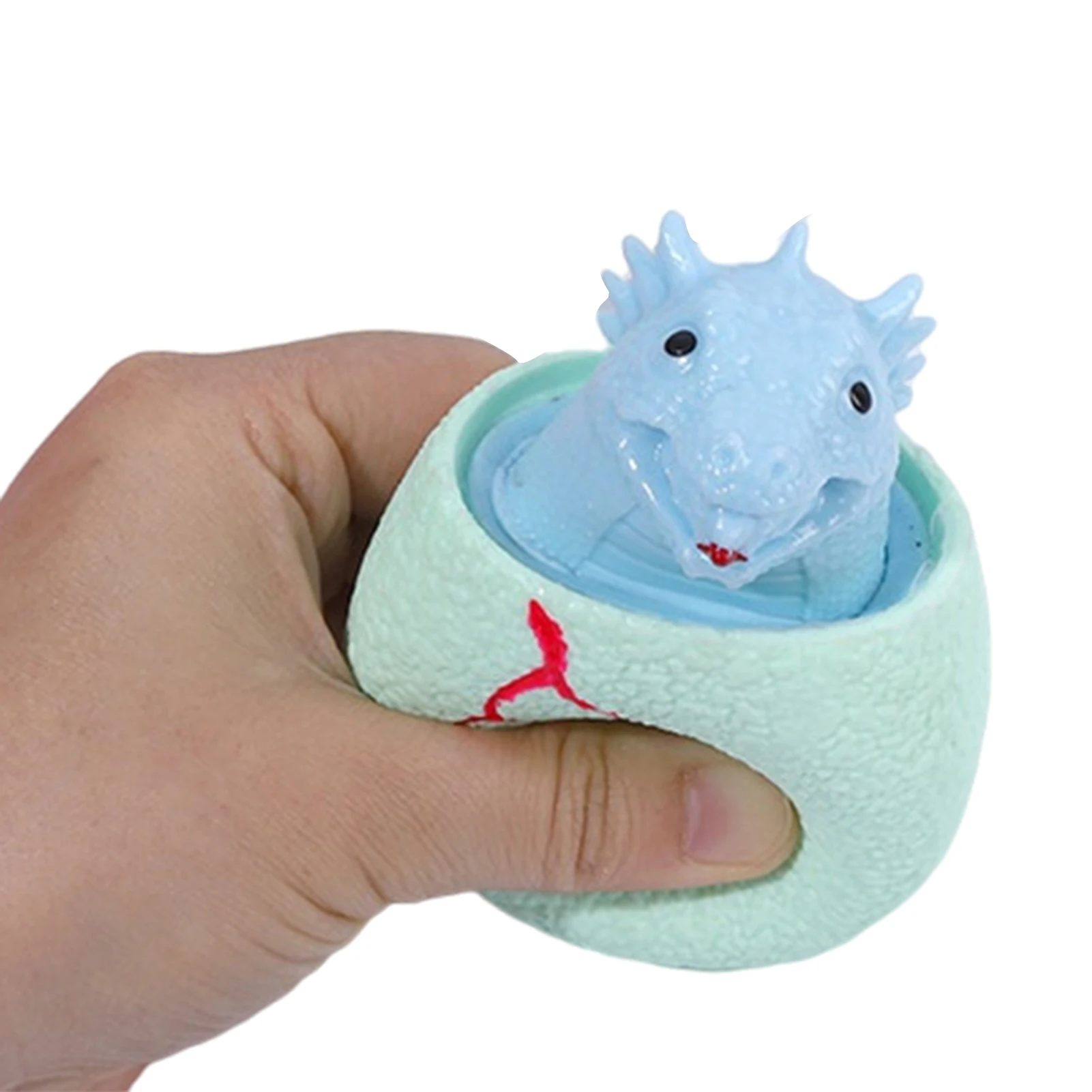 Squeeze Stress Toy Dinosaur And Egg Decompression Toy With Built-in Dinosaur/Chicken Head Soft Hand Exercise Tool
Squeeze Stress Toy Dinosaur And Egg Decompression Toy With Built-in Dinosaur/Chicken Head Soft Hand Exercise Tool