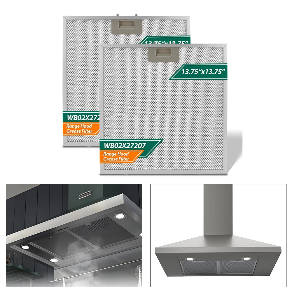 For GE JVX5300 Series Aluminum Grease Filter 34.9*34.9*9cm Aluminum Range Hood Filter Hard-wearing Construction
For GE JVX5300 Series Aluminum Grease Filter 34.9*34.9*9cm Aluminum Range Hood Filter Hard-wearing Construction