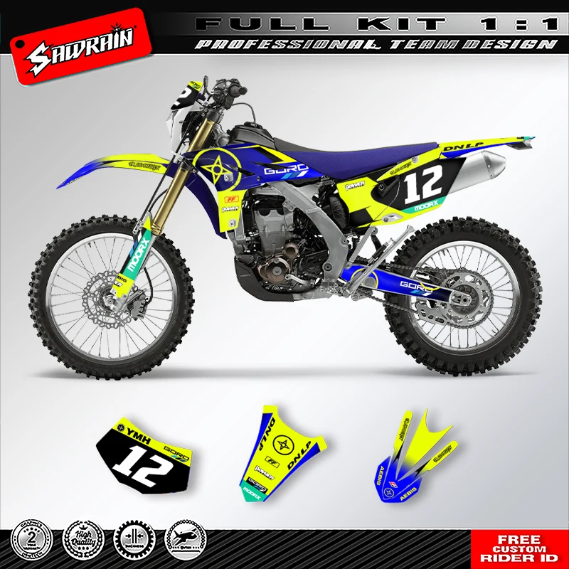 Sawrain Motorcycle Sticker Custom Team Graphics Decals Kit For YAMAHA WRF450 2012 2013 2014 2015 008
Sawrain Motorcycle Sticker Custom Team Graphics Decals Kit For YAMAHA WRF450 2012 2013 2014 2015 008
