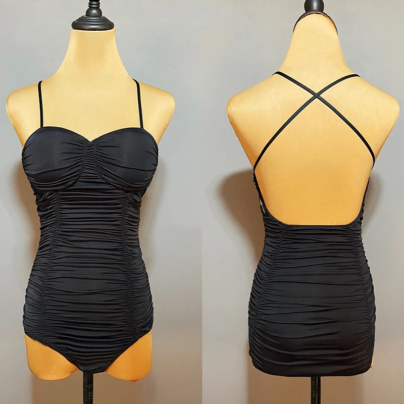 Latin Dance Clothes Sling Tops Women Practice Wear Backless Bodysuit Adult Cha Cha Rumba Samba Ballroom Dance Clothing JL5716
Latin Dance Clothes Sling Tops Women Practice Wear Backless Bodysuit Adult Cha Cha Rumba Samba Ballroom Dance Clothing JL5716