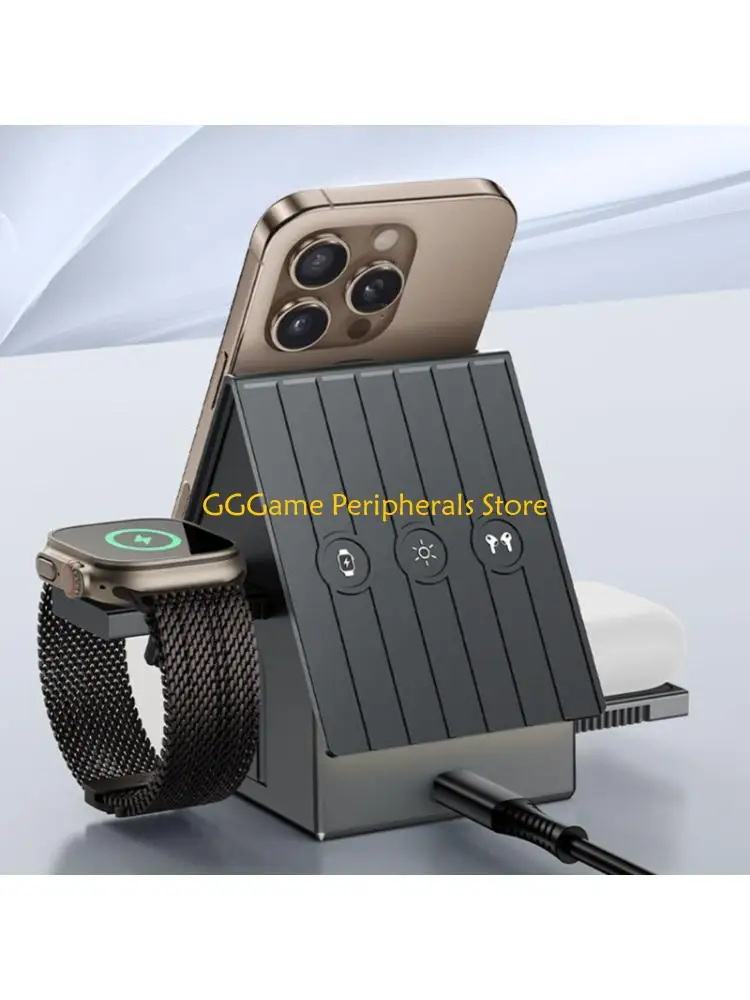 U55B Wireless Charging Unit Station Enabling Phones Earbuds and Smartwatches as a Neat 3 in 1 for Mobile Accessories
U55B Wireless Charging Unit Station Enabling Phones Earbuds and Smartwatches as a Neat 3 in 1 for Mobile Accessories