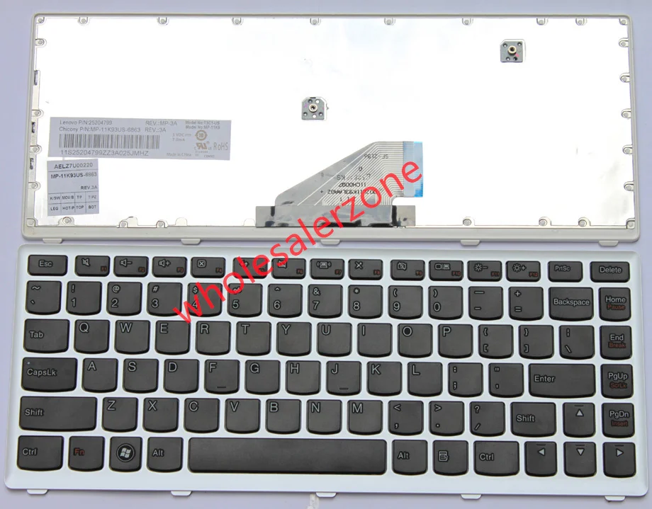 New for Lenovo Ideapad U310 series U310-ITHU310-IFI MP-11K93US-6863 25204949 25208414 laptop US Keyboard
New for Lenovo Ideapad U310 series U310-ITHU310-IFI MP-11K93US-6863 25204949 25208414 laptop US Keyboard