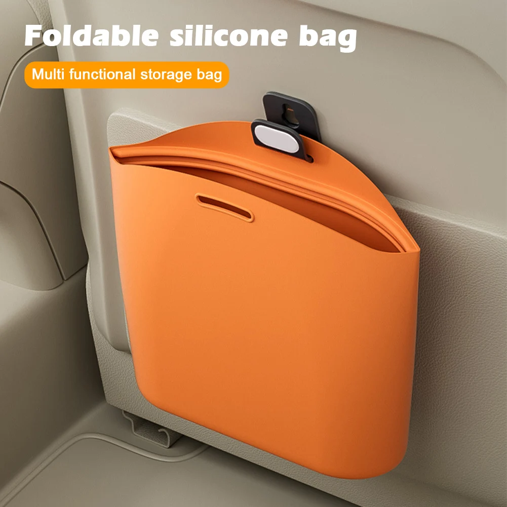 Silicone Car Trash Can Hanging Waste Bin for Vehicle Storage and Garbage Collection Space Saving Organizers Foldable Waste Bin
Silicone Car Trash Can Hanging Waste Bin for Vehicle Storage and Garbage Collection Space Saving Organizers Foldable Waste Bin