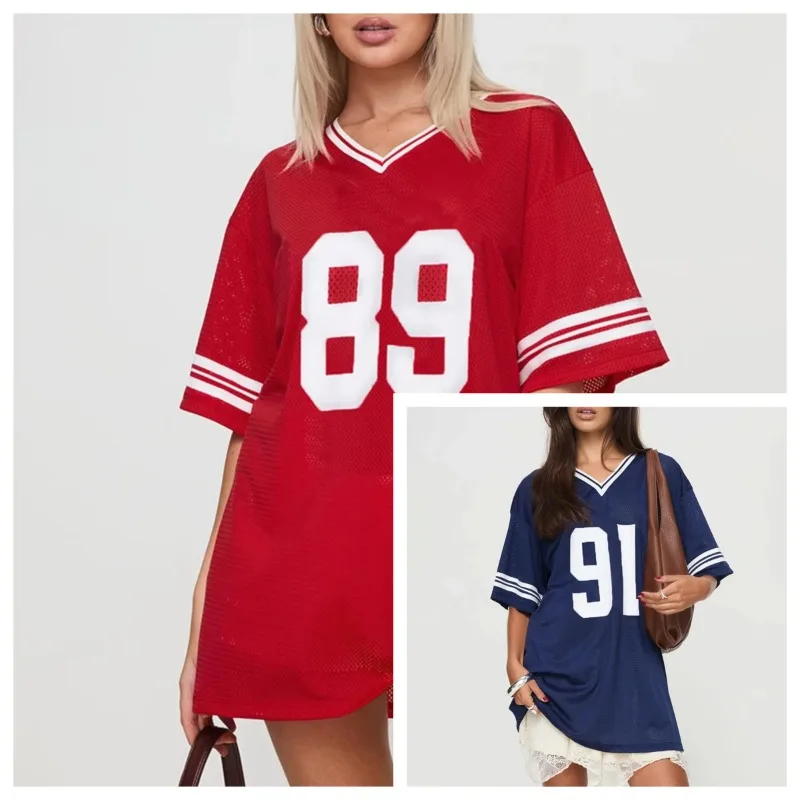 Hirigin Women's Loose Plus Size T-shirt Loose Digital Graphic T-shirt 90s V-neck Short Sleeve Comfortable Breathable Streetwear
Hirigin Women's Loose Plus Size T-shirt Loose Digital Graphic T-shirt 90s V-neck Short Sleeve Comfortable Breathable Streetwear