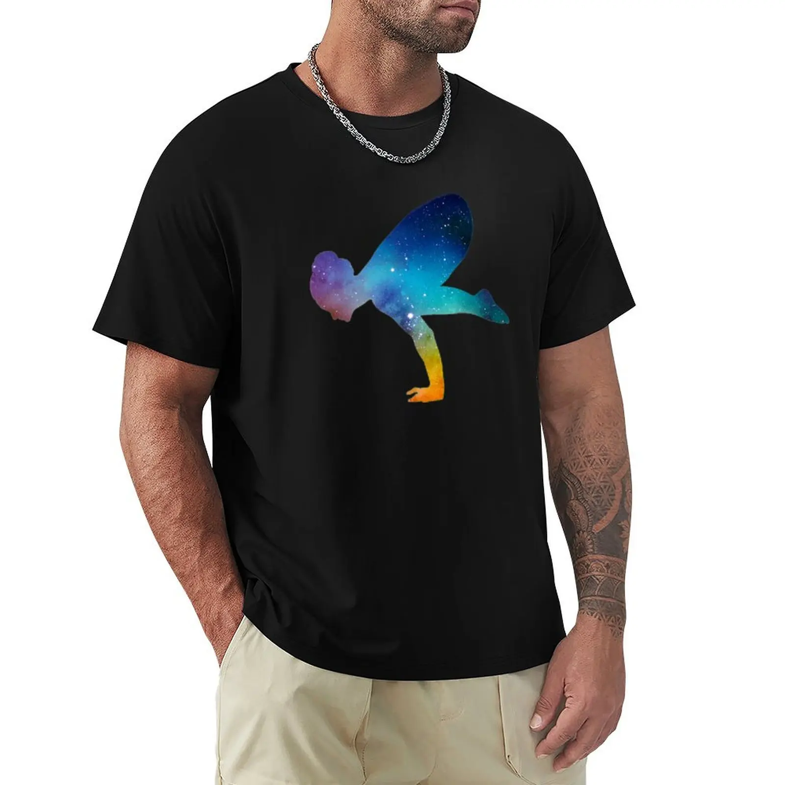 Crow Pose Yoga Acrobatic Sport Galaxy Space Workout Aeralist Gymnastics T-Shirt blanks T-shirts for men cotton
Crow Pose Yoga Acrobatic Sport Galaxy Space Workout Aeralist Gymnastics T-Shirt blanks T-shirts for men cotton