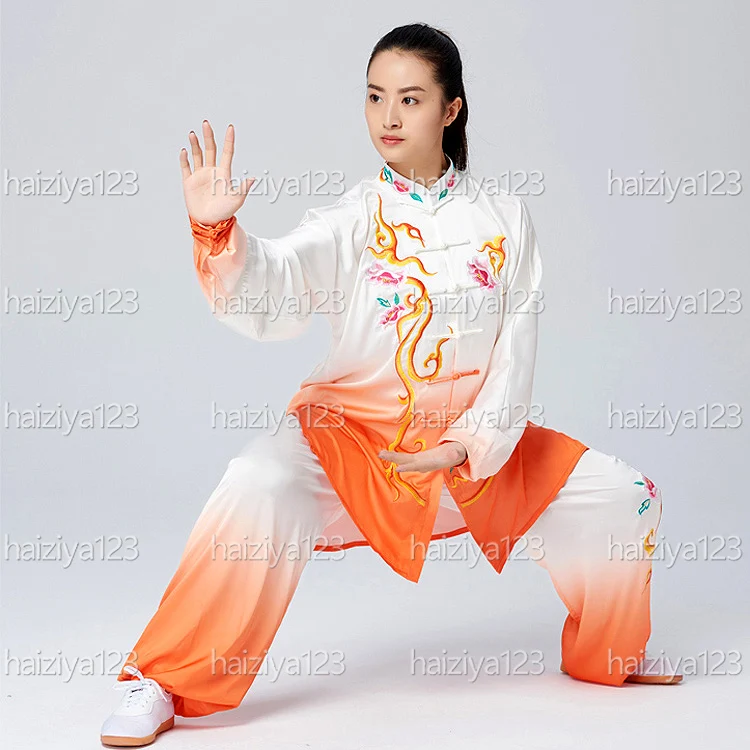 Embroidery flowers Tai chi costume Martial arts clothes Taiji uniform performance suit Kungfu outfit for women men girl boy kids
Embroidery flowers Tai chi costume Martial arts clothes Taiji uniform performance suit Kungfu outfit for women men girl boy kids