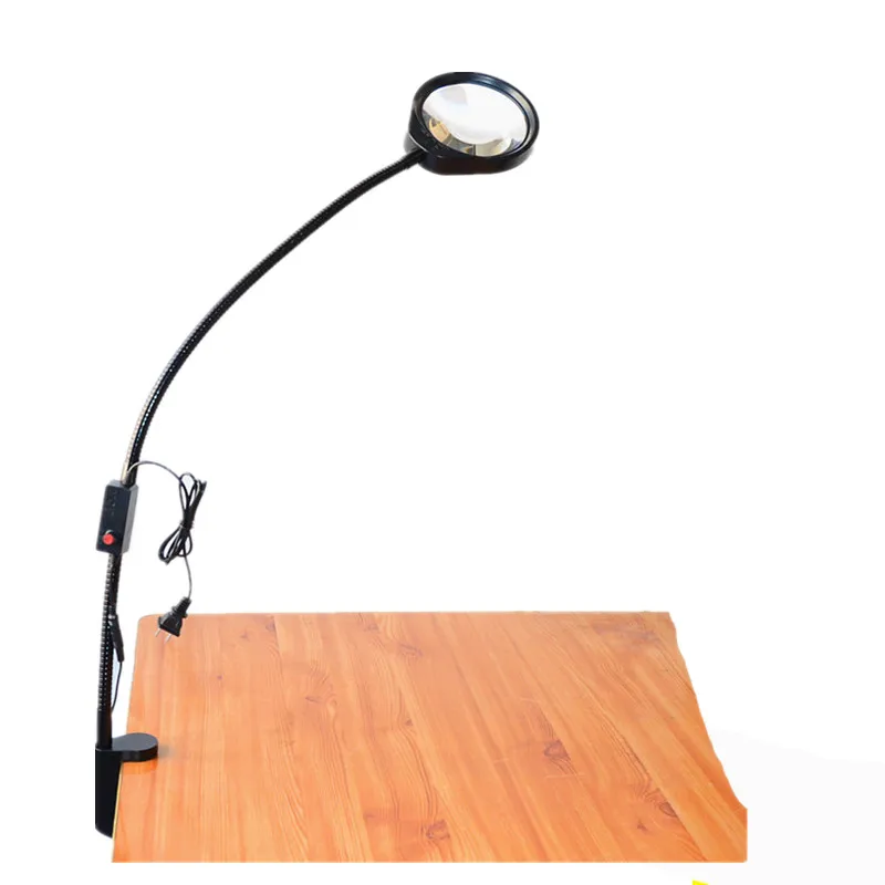 Magnifying Glass Lens LED Desk Magnifier Lamp Light 5X 8X10X Magnifying Desktop Loupe Repairing Tools with LED Stand Hot Sale
Magnifying Glass Lens LED Desk Magnifier Lamp Light 5X 8X10X Magnifying Desktop Loupe Repairing Tools with LED Stand Hot Sale
