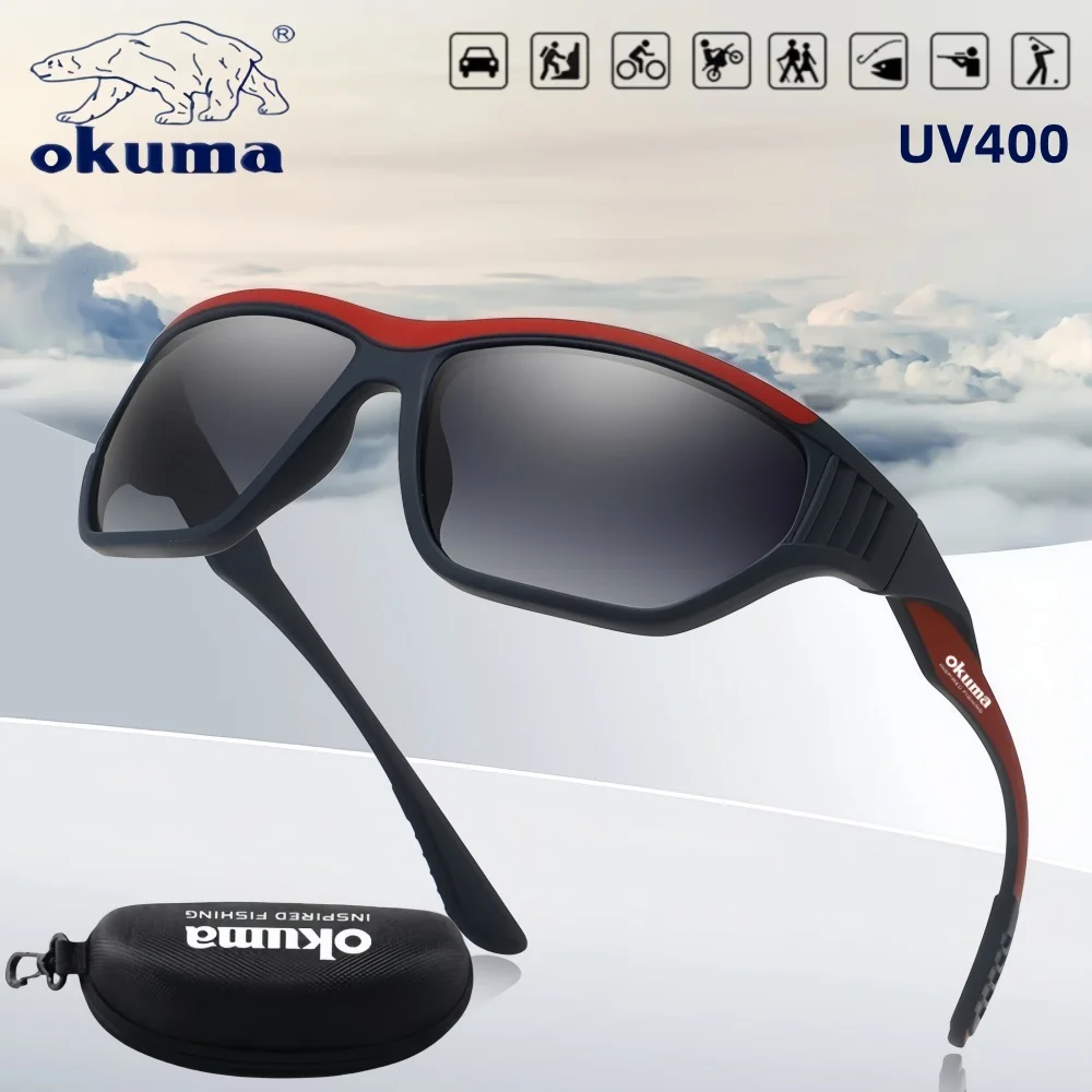 Okuma high-definition polarized glasses are UV resistant and suitable for fishing, cycling, driving, etc
Okuma high-definition polarized glasses are UV resistant and suitable for fishing, cycling, driving, etc