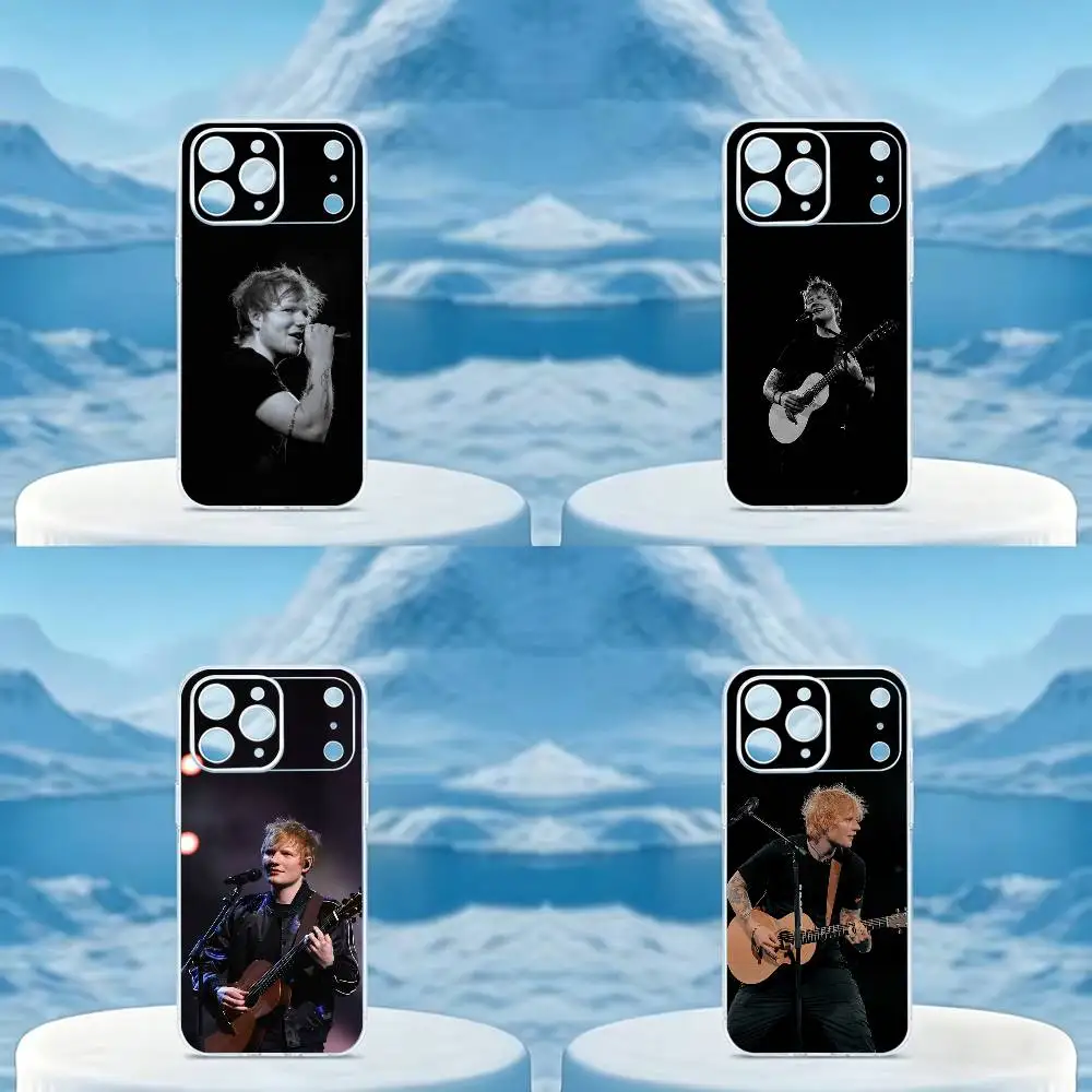 Pop singer E-Ed Sheeran Phone Case For iPhone 14 16 15 17 13 12 11 Pro Max Plus Transparent TPU Soft Case
Pop singer E-Ed Sheeran Phone Case For iPhone 14 16 15 17 13 12 11 Pro Max Plus Transparent TPU Soft Case